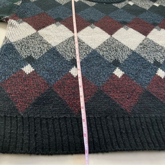 Argyle Oversized Sweater* - Picture 6 of 8